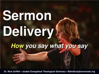 Effective Sermon Delivery Techniques for Engaging Presentations