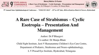 Managing Cyclic Esotropia in a 6-Year-Old Child: A Case Report