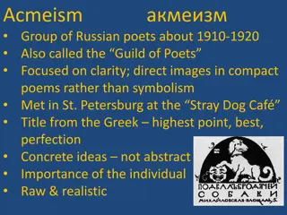 Acmeism: Russian Poetry Movement of 1910-1920