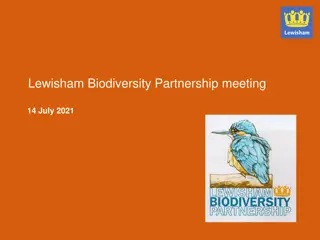 Lewisham Biodiversity Partnership Meeting Summary