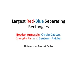 Largest Red-Blue Separating Rectangles Study