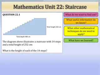 Calculating Staircase Step Heights Task