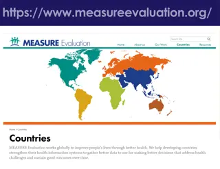 Understanding Monitoring, Evaluation, and Learning in Health Programs