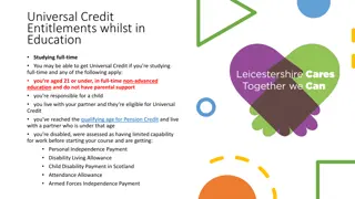 Understanding Universal Credit Entitlements and Energy Standing Charges