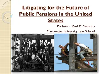 Public Pension Systems in the United States