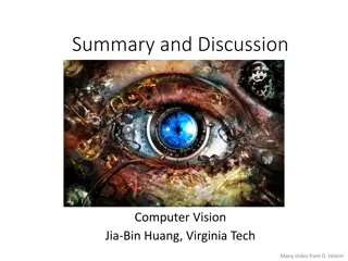 Fundamentals of Computer Vision and Image Processing