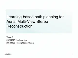 Learning-Based Path Planning for Aerial Multi-View Stereo Reconstruction