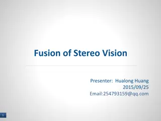 Fusion of Stereo Vision for Enhanced Disparity Mapping