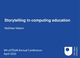 Engaging Narratives in Computing Education