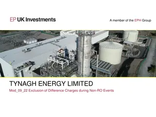 Exclusion of Difference Charges in Non-RO Events by Tynagh Energy Limited