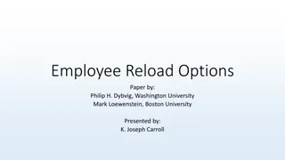 Understanding Employee Reload Options in Executive Compensation