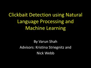 Clickbait Detection: Using NLP and Machine Learning for Identifying Deceptive Content