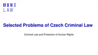 Analysis of Criminal Law and Human Rights Interaction