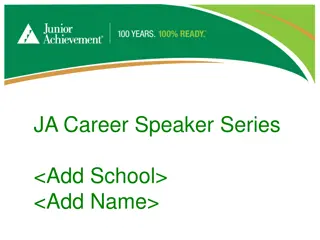 JA Career Speaker Series: Inspiring Students on Path to Success