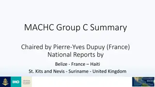 Collaboration and Innovation in Hydrography: MACHC Group C Summary