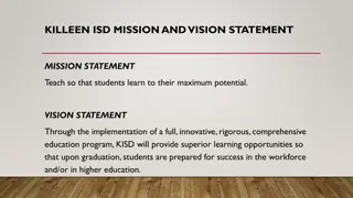 Killeen ISD Gifted and Talented Program Overview