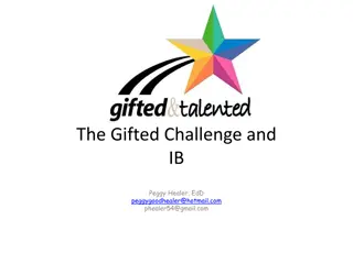 Empowering Gifted Students: Insights from International Baccalaureate Framework