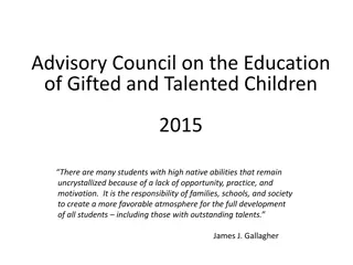 Enhancing Support for Gifted Students in Missouri