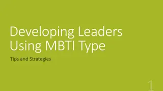 Developing Leaders Using MBTI: Tips and Strategies