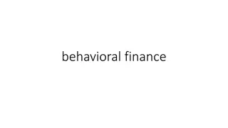 Behavioral Finance: Core Concepts and Anomalies in Investment Theory