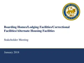 Regulatory Requirements for Boarding Homes, Lodging Facilities, and Correctional Housing in Houston