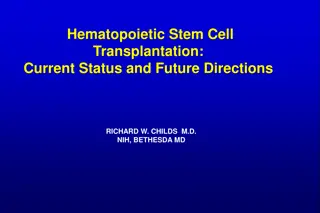 Allogeneic Hematopoietic Stem Cell Transplantation Overview