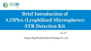 A33Plex (Lyophilized Microspheres) STR Detection Kit - Advanced Technology for DNA Analysis