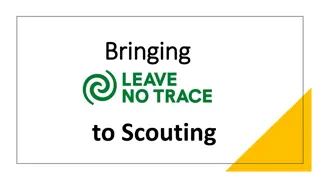 Bringing Leave No Trace to Scouting: Expectations and Training Sessions