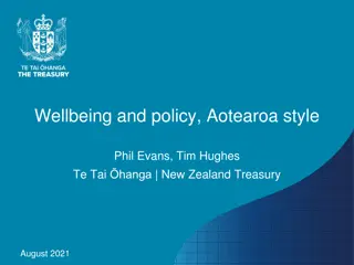 Insights into Wellbeing and Policy: Aotearoa's Approach