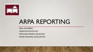 ARPA Reporting and Compliance Guidelines for Recipients