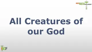 All Creatures of Our God - Praise and Worship