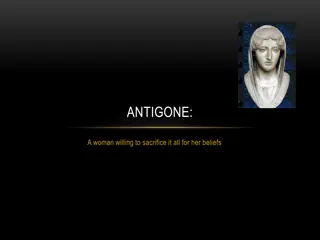 Antigone's Struggle: A Tale of Sacrifice and Defiance