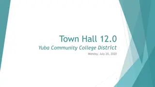 Yuba Community College District Town Hall Meeting Highlights