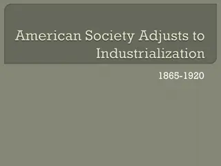 The Impact of Industrialization and Urbanization on American Society