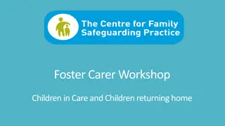 The Role of Foster Carers in Family Relationships