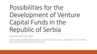 Possibilities for Venture Capital Funds in Republic of Serbia