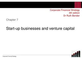 Financial Strategies for Start-up Businesses and Venture Capital