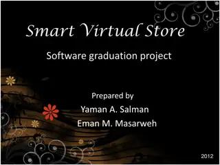 Smart Virtual Store Software Graduation Project Overview