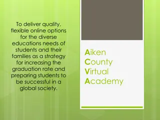 Enhancing Education Through Aiken County Virtual Academy