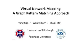 Virtual Network Mapping: A Graph Pattern Matching Approach