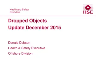 Offshore Health and Safety Executive Report on Dropped Objects Incidents in 2015