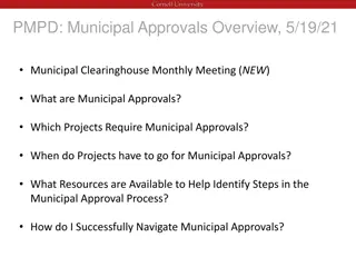 Municipal Approvals for Project Success