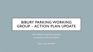 Bibury Parking Working Group Action Plan Update 2024