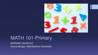 Exciting Math Learning Journey at MATH.101-Primary