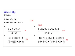 Fundamental Counting Principle and Permutations in Mathematics