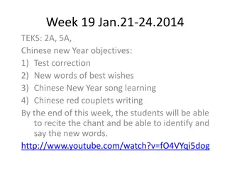 Chinese New Year Celebration Activities for Language Learning