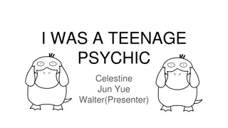 Debunking Paranormal Claims: The Tale of a Teenage Psychic