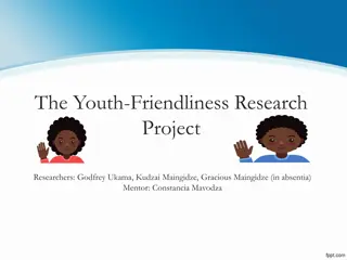 Youth Friendliness Research Project in Zimbabwe