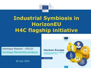 Industrial Symbiosis in HorizonEU H4C Flagship Initiative