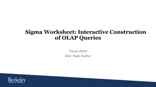 Revolutionizing OLAP Queries with Sigma Worksheet for Modern Data Warehouses